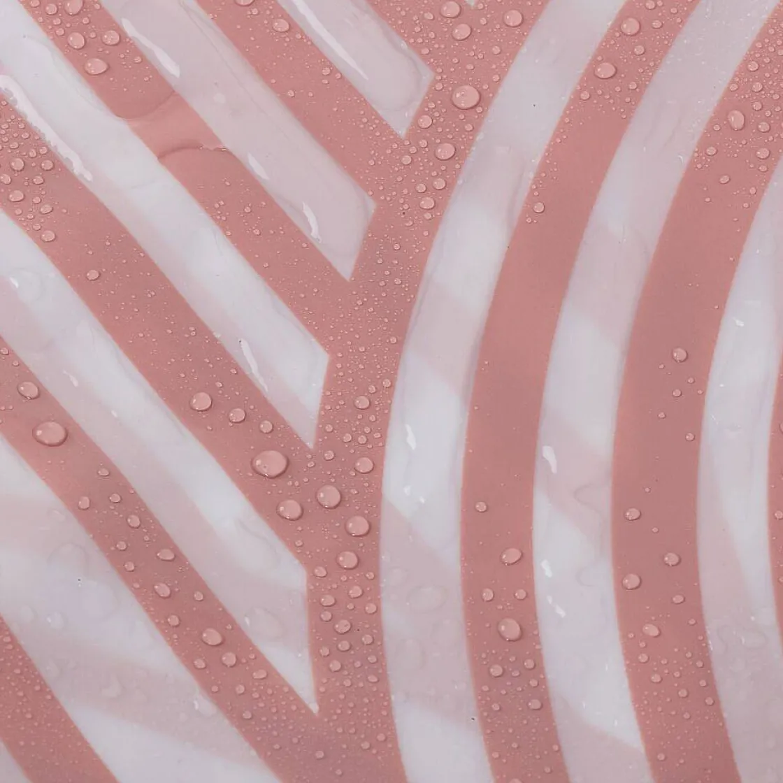 Brico Sealskin Brave Douchegordijn 180X200 Cm Peva Donkerroze / Wit Outlet