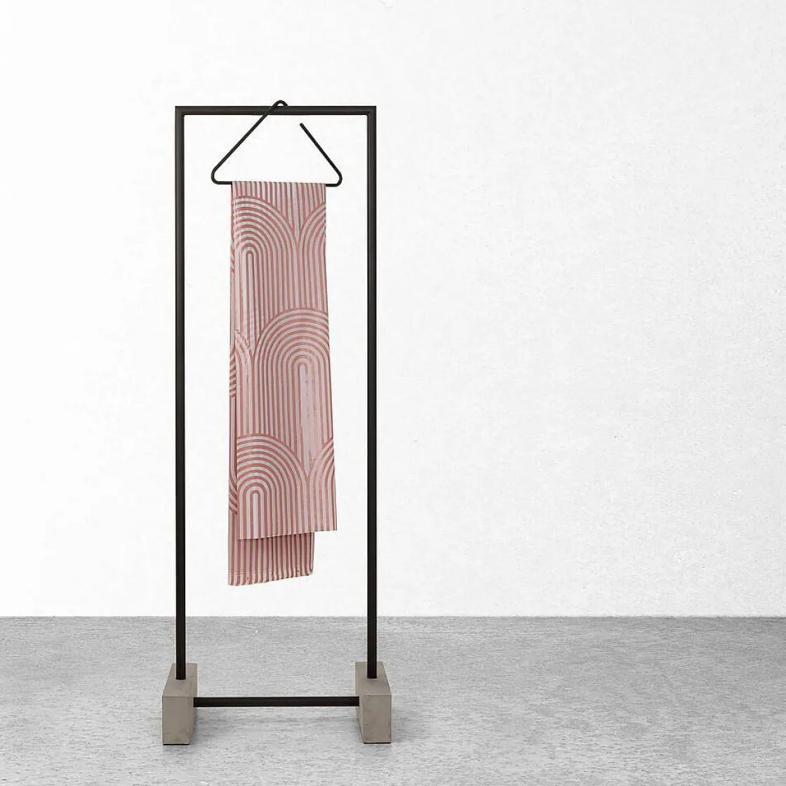 Brico Sealskin Brave Douchegordijn 180X200 Cm Peva Donkerroze / Wit Outlet