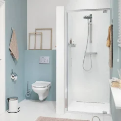 Brico Sealskin Compact Draaideur In Nis 90Cm | 6Mm Helder Veiligheidsglas Best