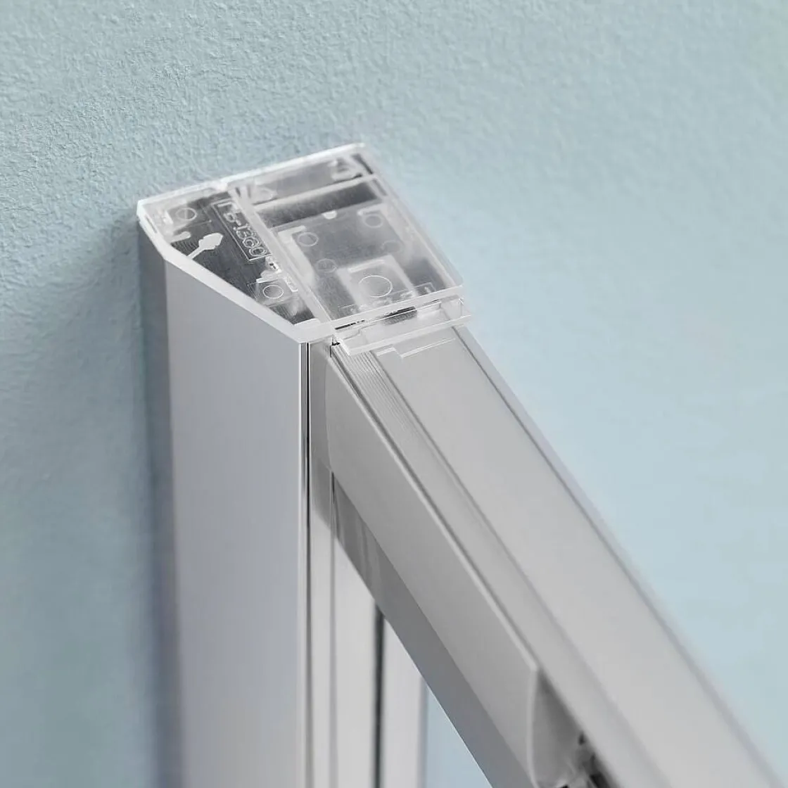 Brico Sealskin Compact Draaideur In Nis 800Mm | 6Mm Helder Veiligheidsglas New