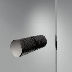 Brico Sealskin Contour Schuifdeur Met Zijwand 120X90Cm, 200Cm Hoog |Zwart 6Mm Helder Veiligheidsglas Hot