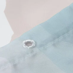 Brico Sealskin Douchegordijn Earth 180X200Cm Polyester Donkergroen/ Off-White Outlet