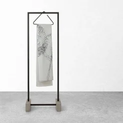 Brico Sealskin Douchegordijn Flow 180X200Cm Polyester Zwart/ Wit New