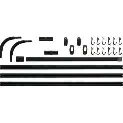 Brico Sealskin Easy Roll Douchegordijnstangset 90X90X90Cm Zwart Sale