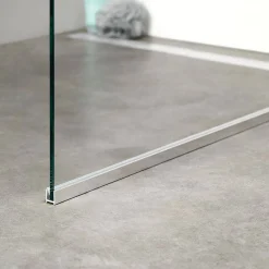 Brico Sealskin I Am Douchewand Walk In Type A1 (Alleen Vast Deel) 300Mm Rvs (Look) | 8Mm Helder Veiligheidsglas + Antikalk Hot