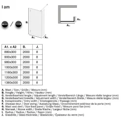 Brico Sealskin I Am Inloopdouche Walk In Type A1 100X30Cm Rvs (Look) | 8Mm Helder Veiligheidsglas + Antikalk Online