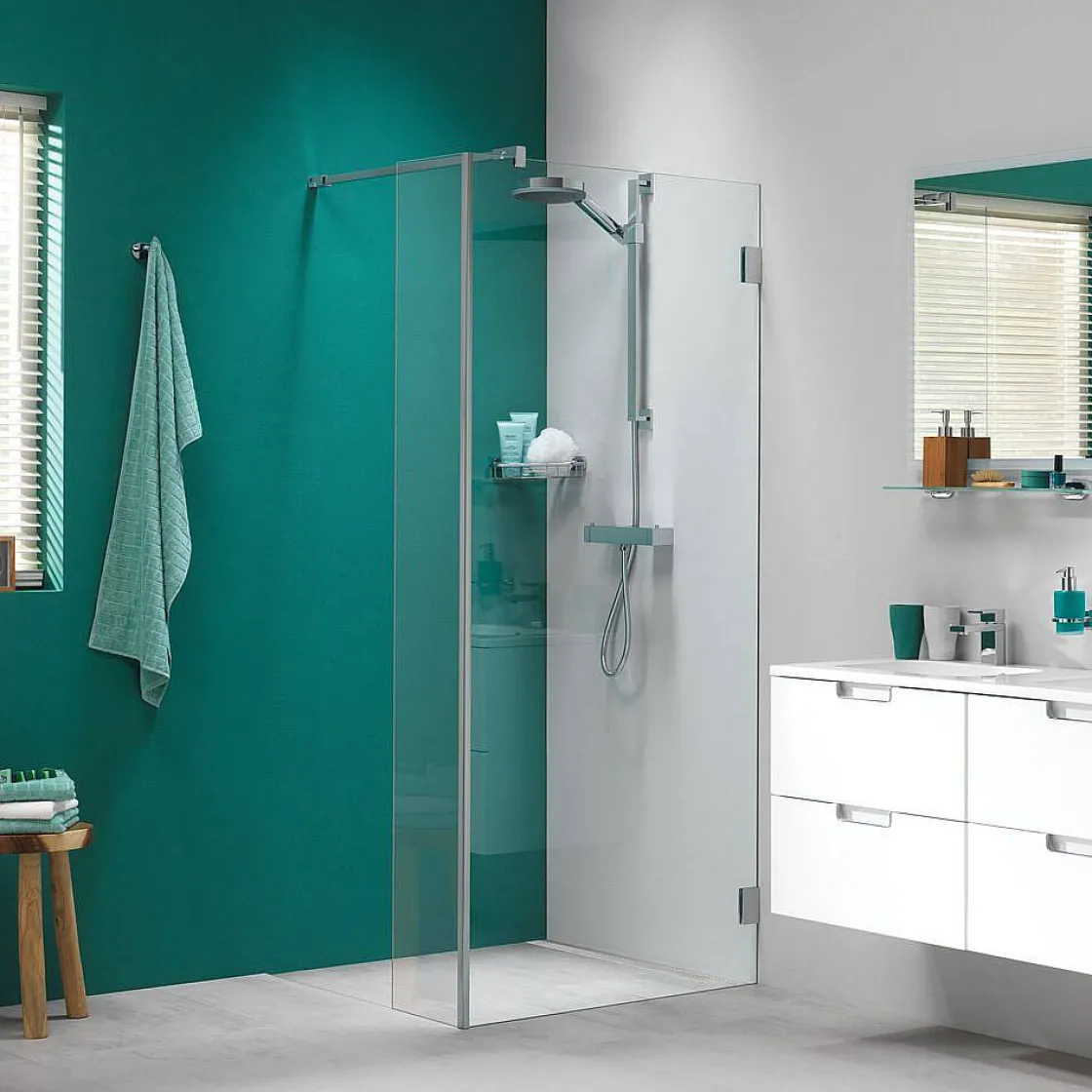 Brico Sealskin I Am Inloopdouche Walk In Type A1 100X30Cm Rvs (Look) | 8Mm Helder Veiligheidsglas + Antikalk Online