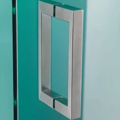 Brico Sealskin I Am Pendeldeur (Rechterdeel) Voor Een Nis Van 1000Mm Roestvrij Staal| Helder Glas + Antikalk Discount