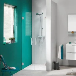 Brico Sealskin I Am Pendeldeur (Rechterdeel) Voor Een Nis Van 1000Mm Roestvrij Staal| Helder Glas + Antikalk Discount