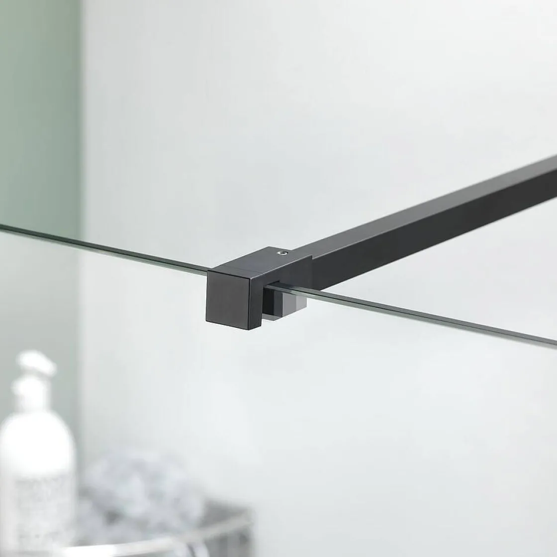 Brico Sealskin Inloopdouche Mix&Match-Set Walk In Type A3 1180Mm Breed Matzwart |8Mm Dik Helder Veiligheidsglas