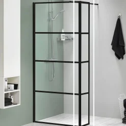 Brico Sealskin Mix&Match Douchewand 30Cmx200Cm| 8Mm Veiligheidsglas Met Frame Decor Sale