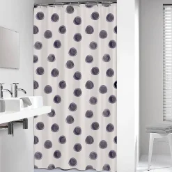 Brico Sealskin Mood Douchegordijn 180X200 Cm Peva Blauw / Off-White