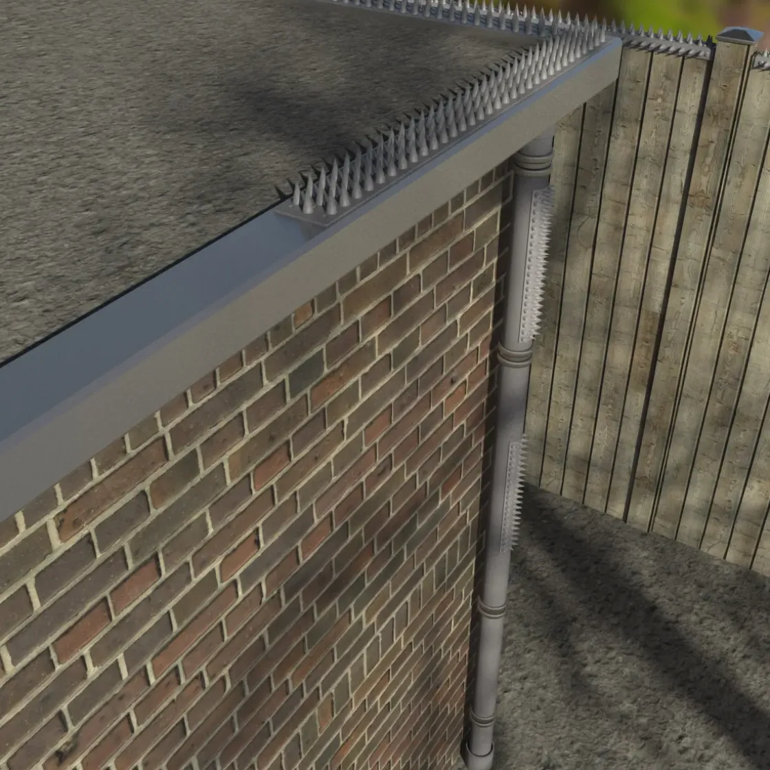 Secumax Anti-Klimstrip Grijs 500X45Mm 8 Stuks-Brico Outlet