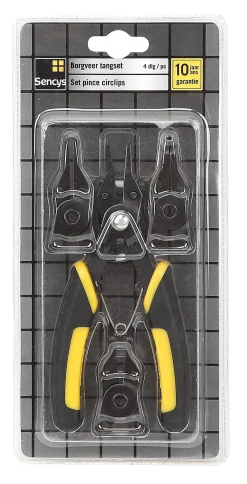 Brico Sencys Borgveer Tangenset – 4 Stuks Best