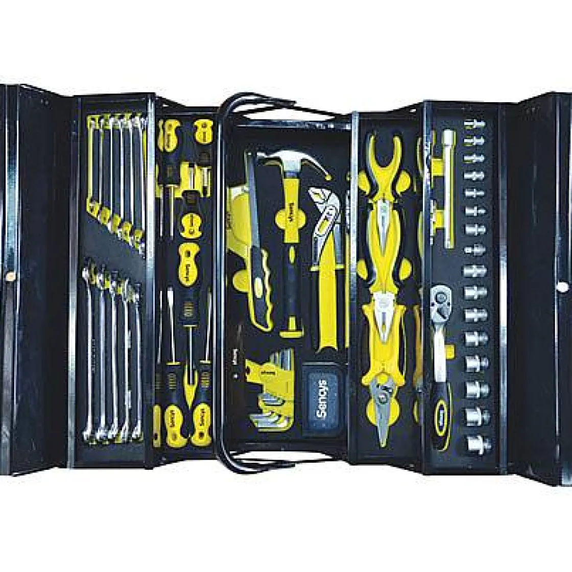 Brico Sencys Gereedschapskist – 84 Stuks Hot