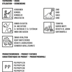 Brico Sencys Geweven Puinvuilzakken 4 Stuks New