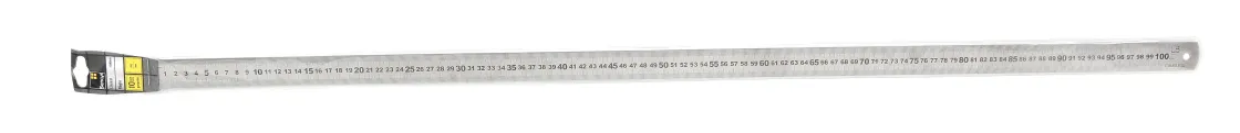 Brico Sencys Liniaal Roestvrij Staal 100Cm New