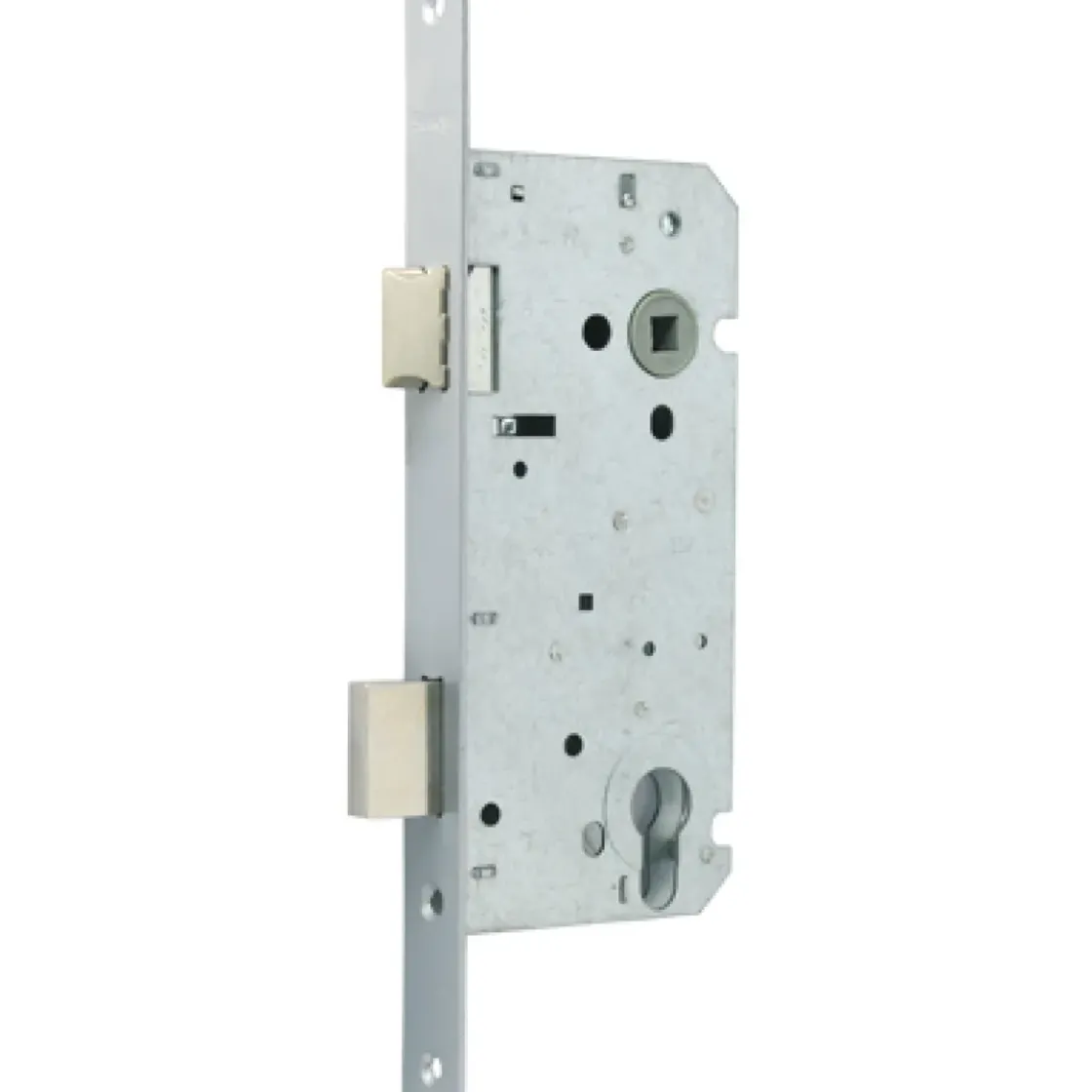 Sencys Omkeerbaar Insteekslot M640 Grijs Staal 110X60Mm-Brico Online