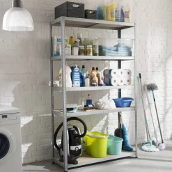 Brico Sencys Opbergrek - H196 X B120 X D50Cm - Gegalvaniseerd Staal Hot