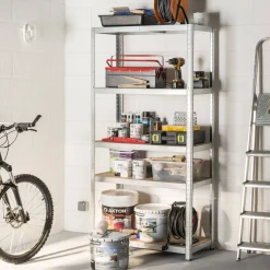 Brico Sencys Opbergrek Gegalvaniseerd Staal 176X90X40Cm Clearance