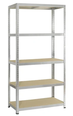 Brico Sencys Opbergrek Gegalvaniseerd Staal Grijs/Bruin 176X90X45Cm Hot