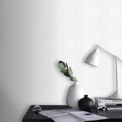 Sencys Overschilderbaar Vliesbehang Texture Wit-Brico