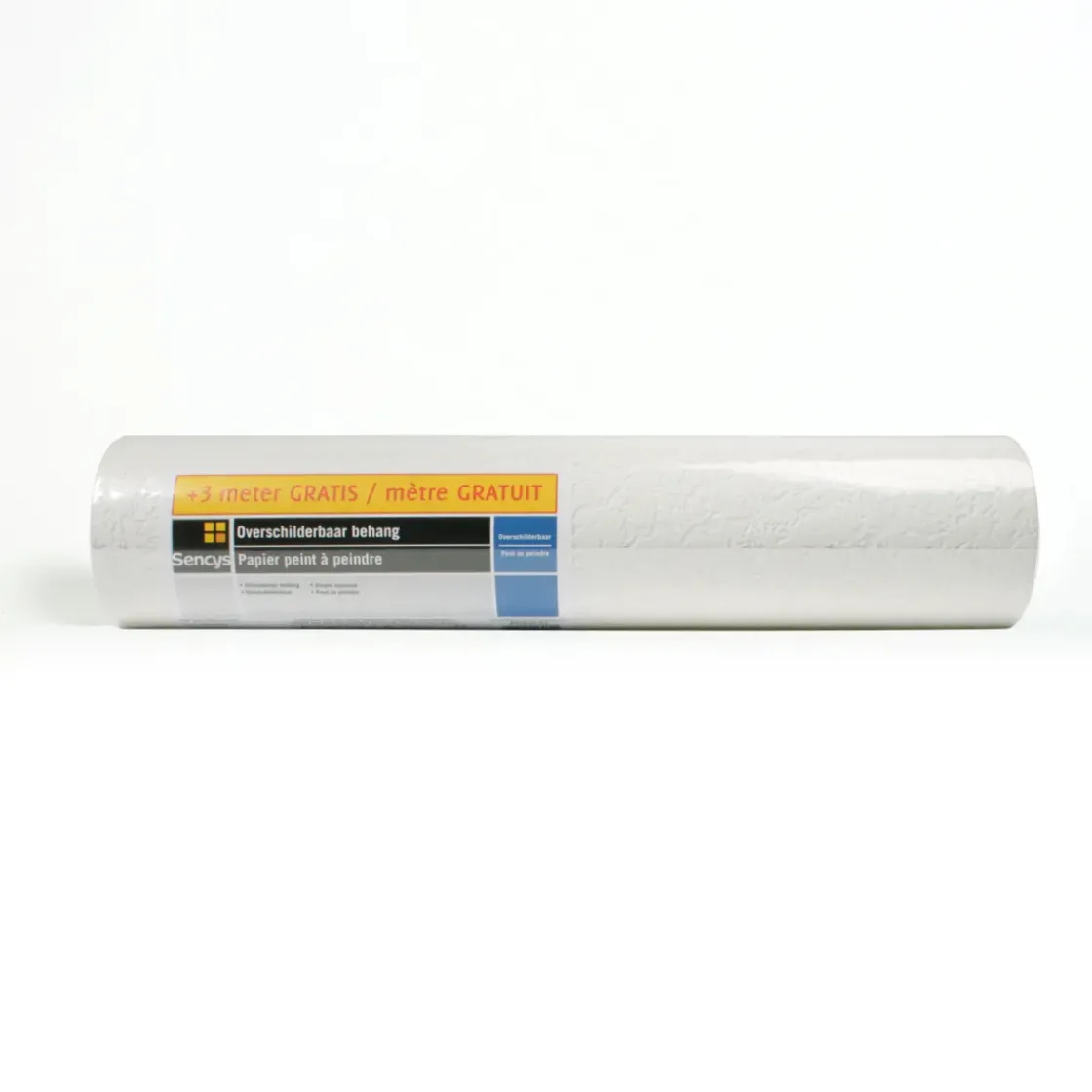 Sencys Overschilderbaar Vinylbehang 10+3M Gratis Wit-Brico Sale