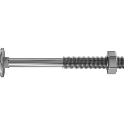 Sencys Platte Kop Bout Gegalvaniseerd Staal M8 X 100 Mm - 4 Stuks-Brico Online