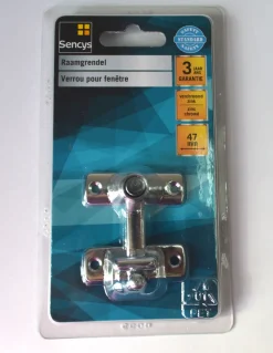 Sencys Raamgrendel Verchroomd Zinc 47Mm-Brico Sale