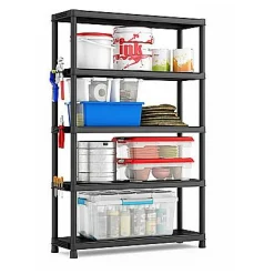 Brico Sency'S Rek Pvc Zwart 40 X 120 X 187 Cm New