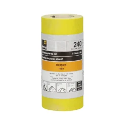 Sencys Rol Schuurpapier Geel A/O 115Mm X 5M P240-Brico Clearance