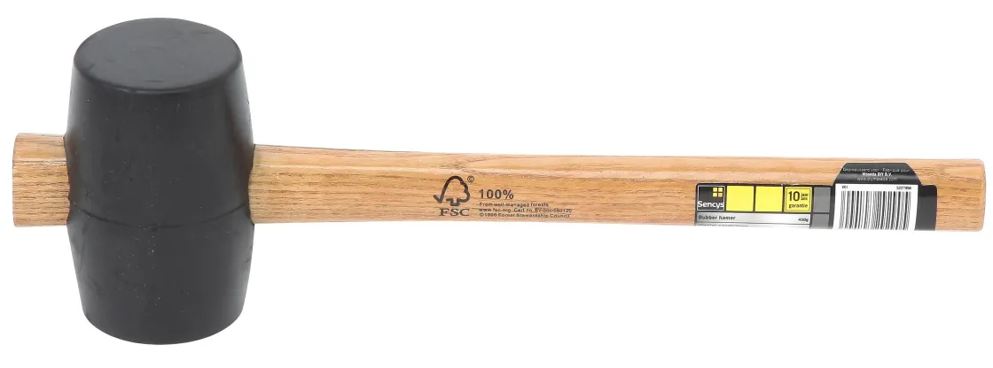 Brico Sencys Rubberhamer 450Gr New