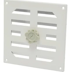 Brico Sencys Schuifrooster 19,5X19,5Cm Aluminium Wit Discount