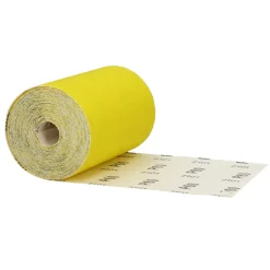 Sencys Schuurrol Papier Geel A/O 115Mm X 5M P60-Brico Online