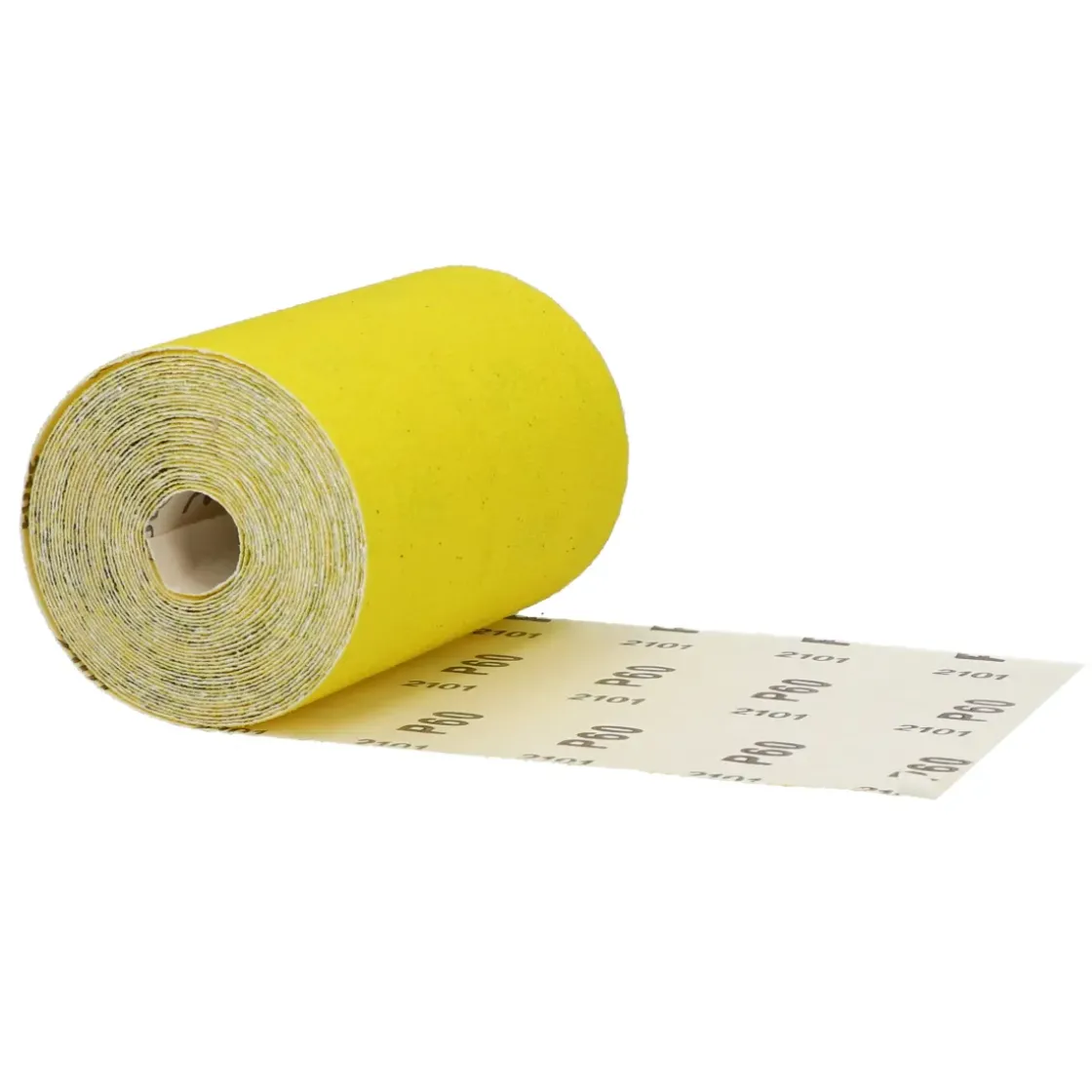 Sencys Schuurrol Papier Geel A/O 115Mm X 5M P60-Brico Online