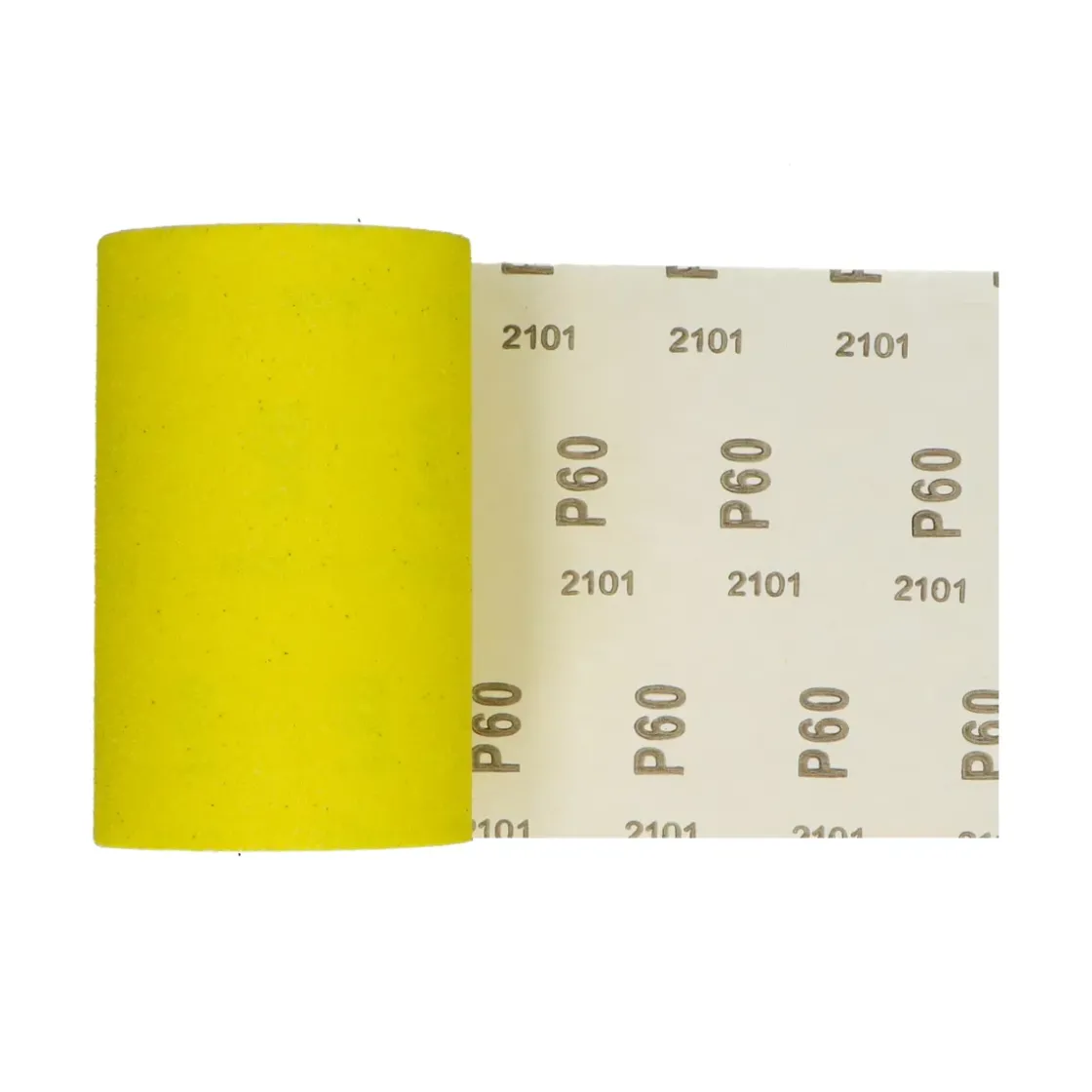 Sencys Schuurrol Papier Geel A/O 115Mm X 5M P60-Brico Online