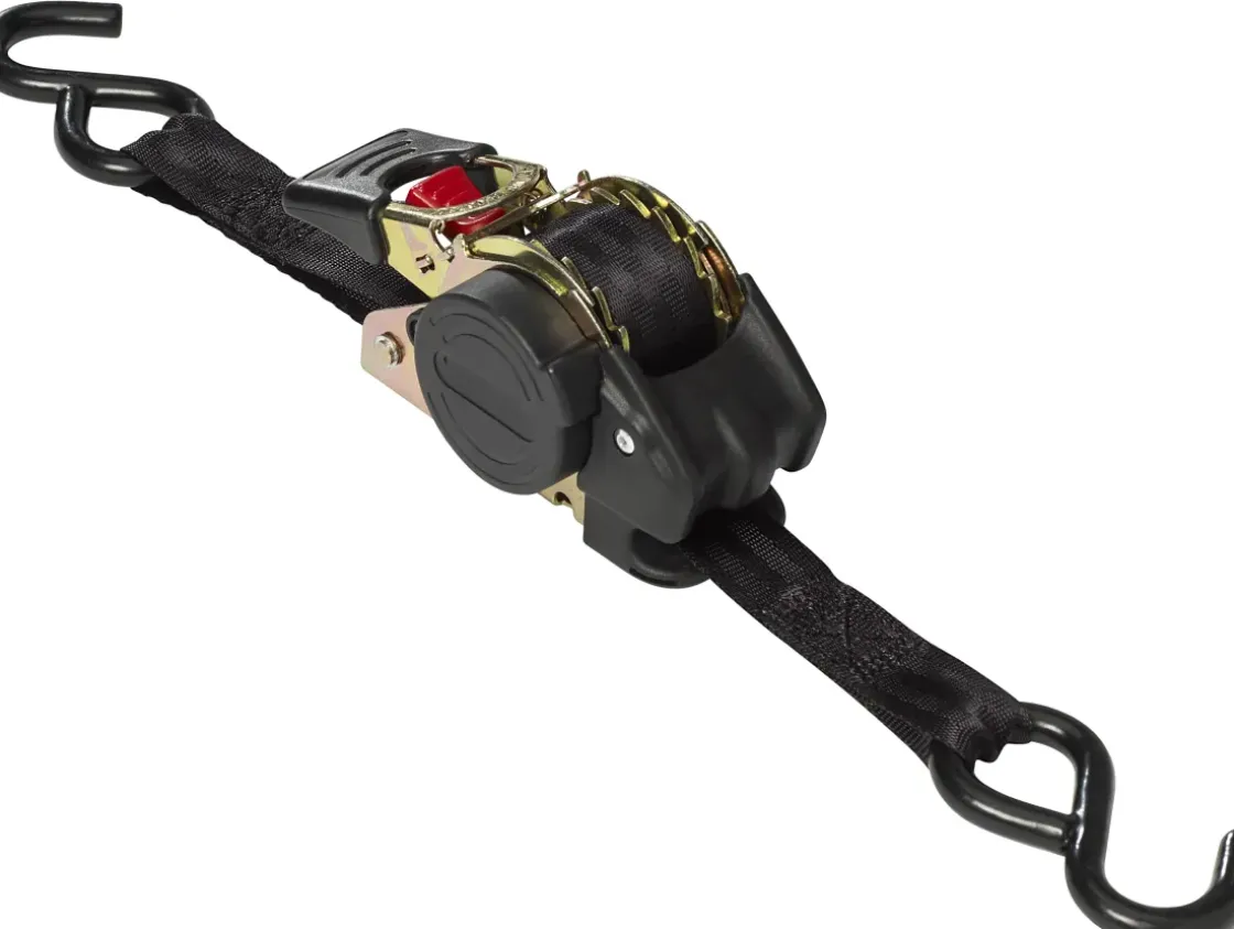 Sencys Spanband Met Ratel Pes Zwart 25Mmx5M-Brico Outlet