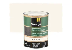 Sencys Tuinhoutbeits Dekkend Zijdeglans Ral9001 2,5L-Brico