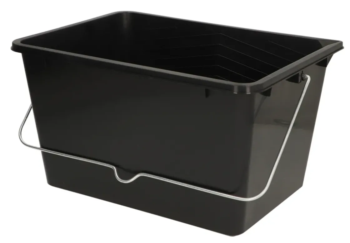 Sencys Verfemmer Zwarte Plastic 12L-Brico Online