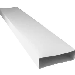 Brico Sencys Vlakkanaal 110X55Mm Luchtbuis 100Cm Kunststof Clearance