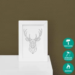 Sencys Voorgeschilderd Glasvezelbehang Visgraat Wit 25M 145Gram-Brico