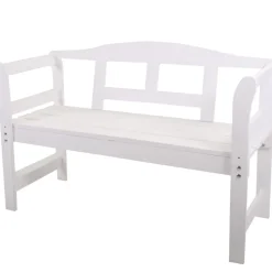 Sens-Line Friesen Tuinbank - Hout - Wit-Brico Sale