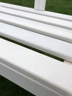 Sens-Line Friesen Tuinbank - Hout - Wit-Brico Sale