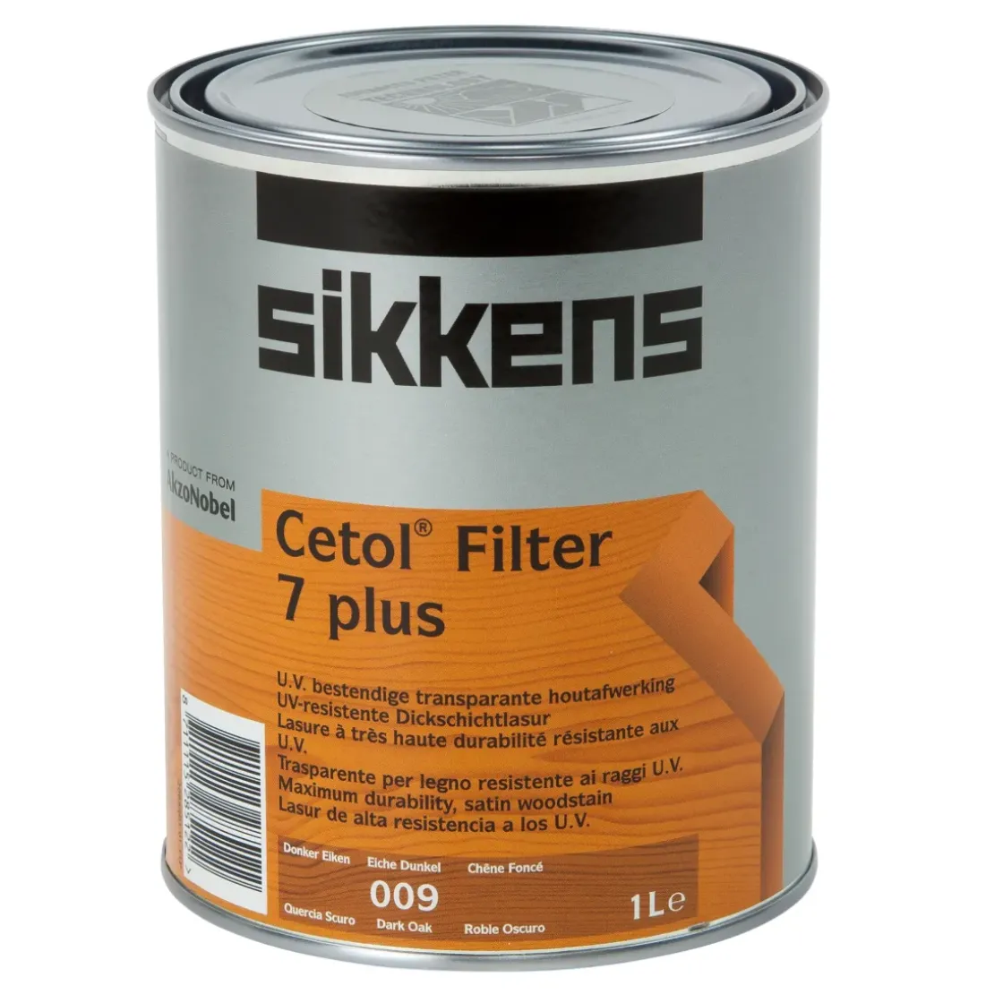 Sikkens Cetol Filter 7 Plus Donker Eik 1L Transparant-Brico Online