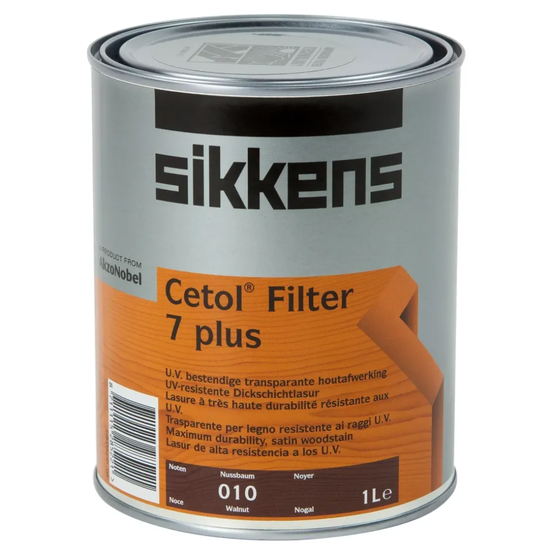 Sikkens Cetol Filter 7 Plus Notelaar 1L Transparant-Brico Discount