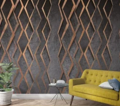 Smart Art Fotobehang 3D Grafische Print Diamant-Brico Clearance