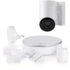 Somfy Draadloos Alarmsysteem Home Alarm + Outdoor Bewakingscamera Wit-Brico New