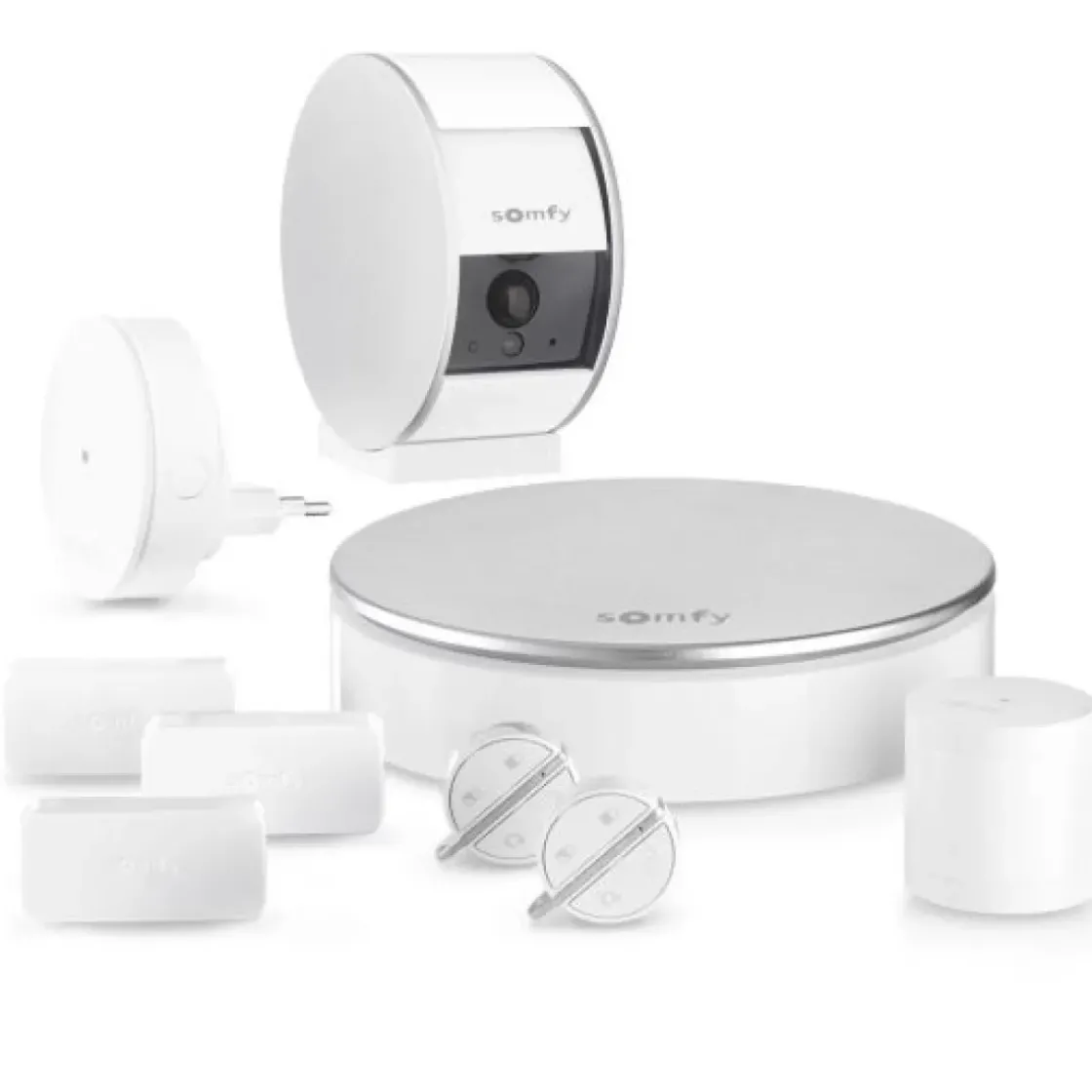 Somfy Draadloos Alarmsysteem Home Alarm + Indoor Bewakingscamera-Brico Sale