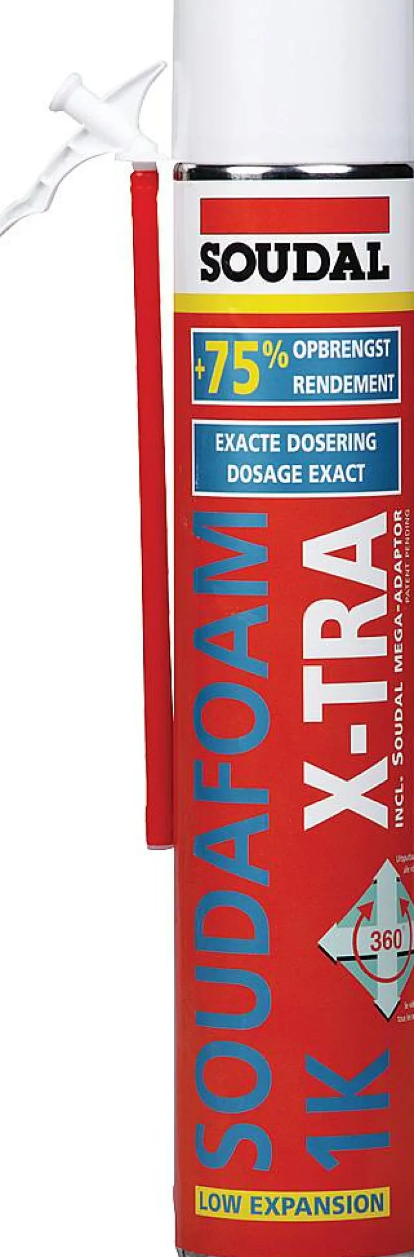 Brico Soudafoam Eencomponent Pu-Schuim X-Tra 1K Hand Held 750Ml Clearance