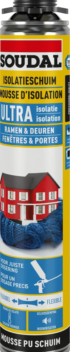 Brico Soudal Pu Isolatieschuim Pistool Ultra Isolatie 750Ml Online